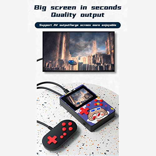 Console de videogame portátil com tela colorida de 2,6 polegadas X50 com 500 consoles de videogame p