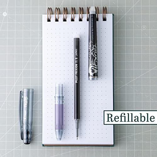 Pilot Frixion Point Synergy Capped Erasable & Refillable Gel Ink Stick Pens, Extra Fine Point, Black Ink, 12-Pack (31573) #TOP3