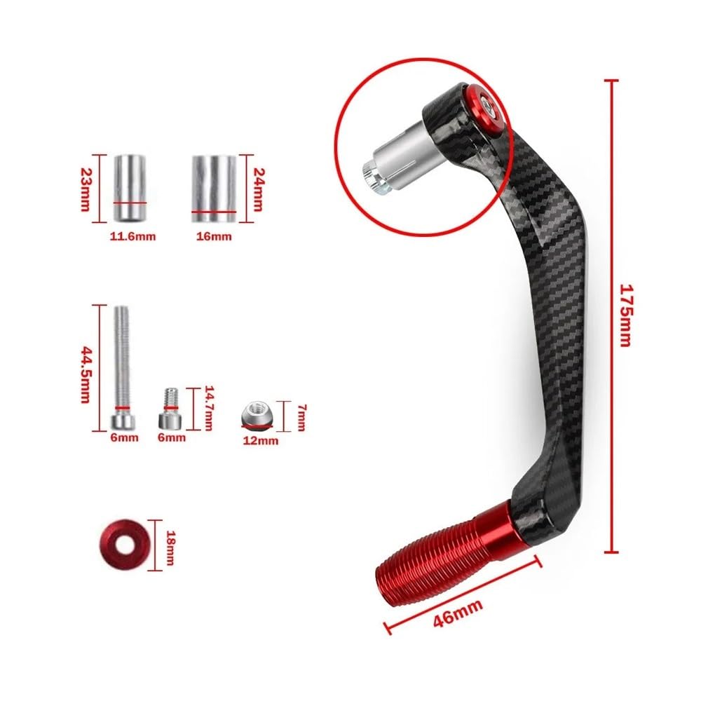 Moto Leva Freno Protezione Per T-Max 500 T-MAX 500 560 T-Max 530 Accessori per moto Manopole manubrio Leve freno frizione Protezioni paramani