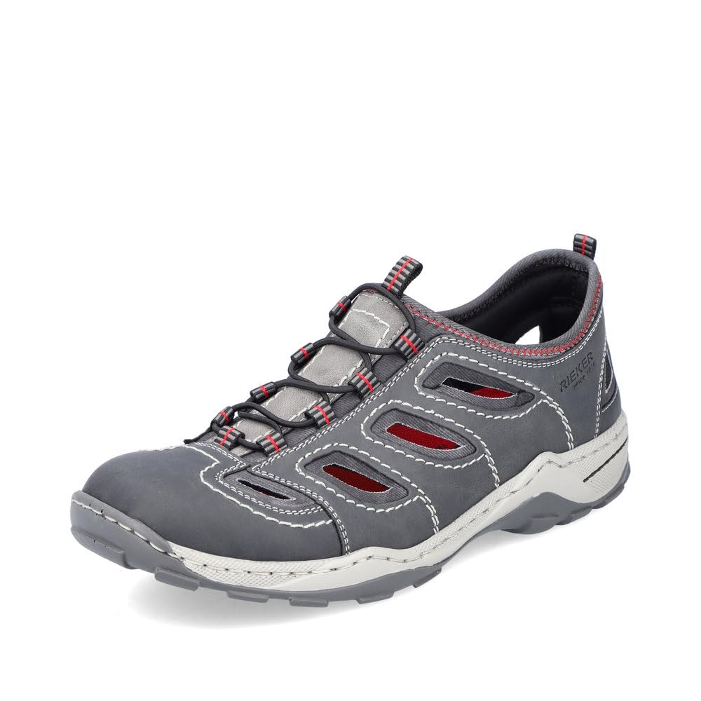 Rieker Homme Chaussures à Lacets 08065, Monsieur Chaussures Confortables