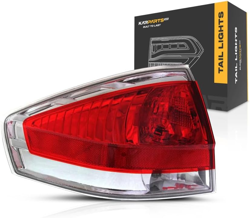 KarParts360 CAPA Certified Driver Side Tail Light Assembly for Ford Focus Sedan S/SE/SEL 2009-2011 | FO2800215, 9S4Z13405D