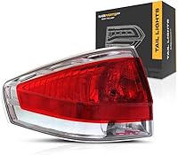 KarParts360 CAPA Certified Driver Side Tail Light Assembly for Ford Focus Sedan S/SE/SEL 2009-2011 | FO2800215, 9S4Z13405D