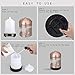Essential Oil Diffuser -160ml Cool Mist Humidifier -7 Color LED Night Lamps -Crafts Ornaments All in 1 is The Upgrade Whisper-Quiet Ultrasonic Metal Elephant Humidifiers US 120V
