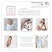 SwaddleDesigns Cotton Muslin Swaddle Blankets, Set of 4, Receiving Blankets for Baby Boys & Girls, Best Shower Gift, 46x46 inches, Pink Heavenly Floral