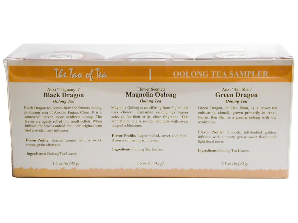 The Tao of Tea Oolong Tea Sampler, 3-Count Box - Image 2