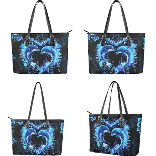 Boatee Satchel Handbag and PU Leather Wallet Set Tote Bag with Zipper Women Wallet Purse2