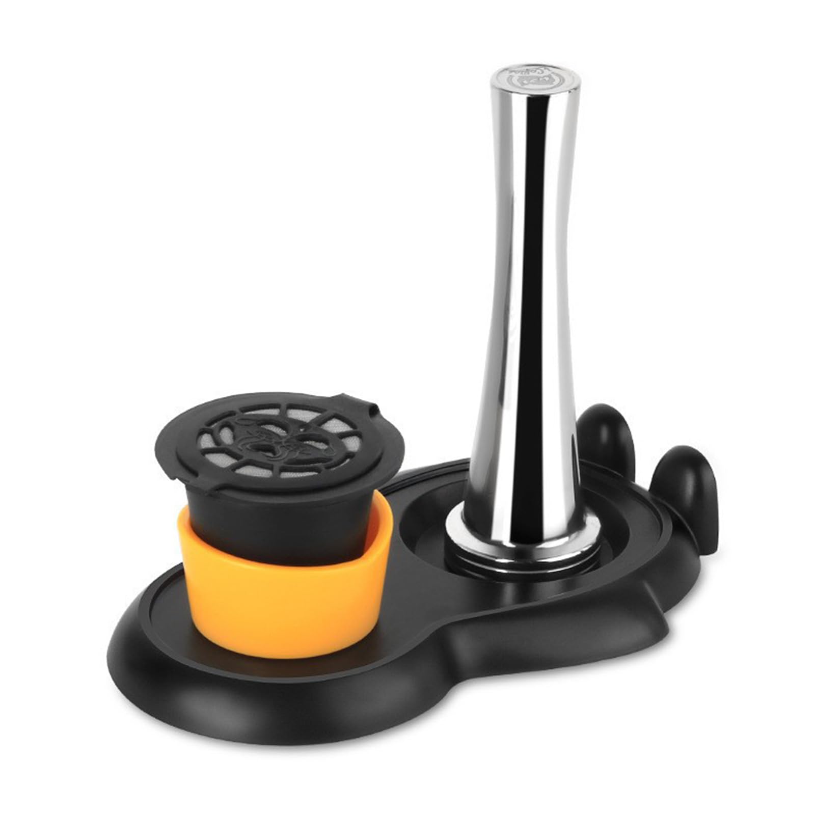 YROHGKPN Coffee Capsuled with Coffee Powder Hammer for Filter Refillable Pods Powder Hammer Pods