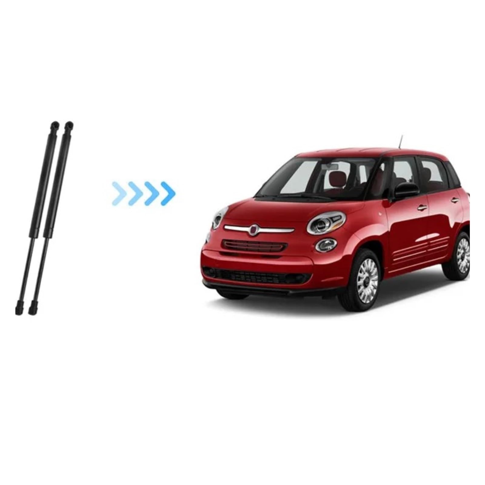 ammortizzatori del cofano anteriore Per Fiat 500L 2014-2020 OE 68201900AA Accessori Auto 1 Pz Supporto Di Sollevamento Cofano Molla Ammortizzatore Anteriore