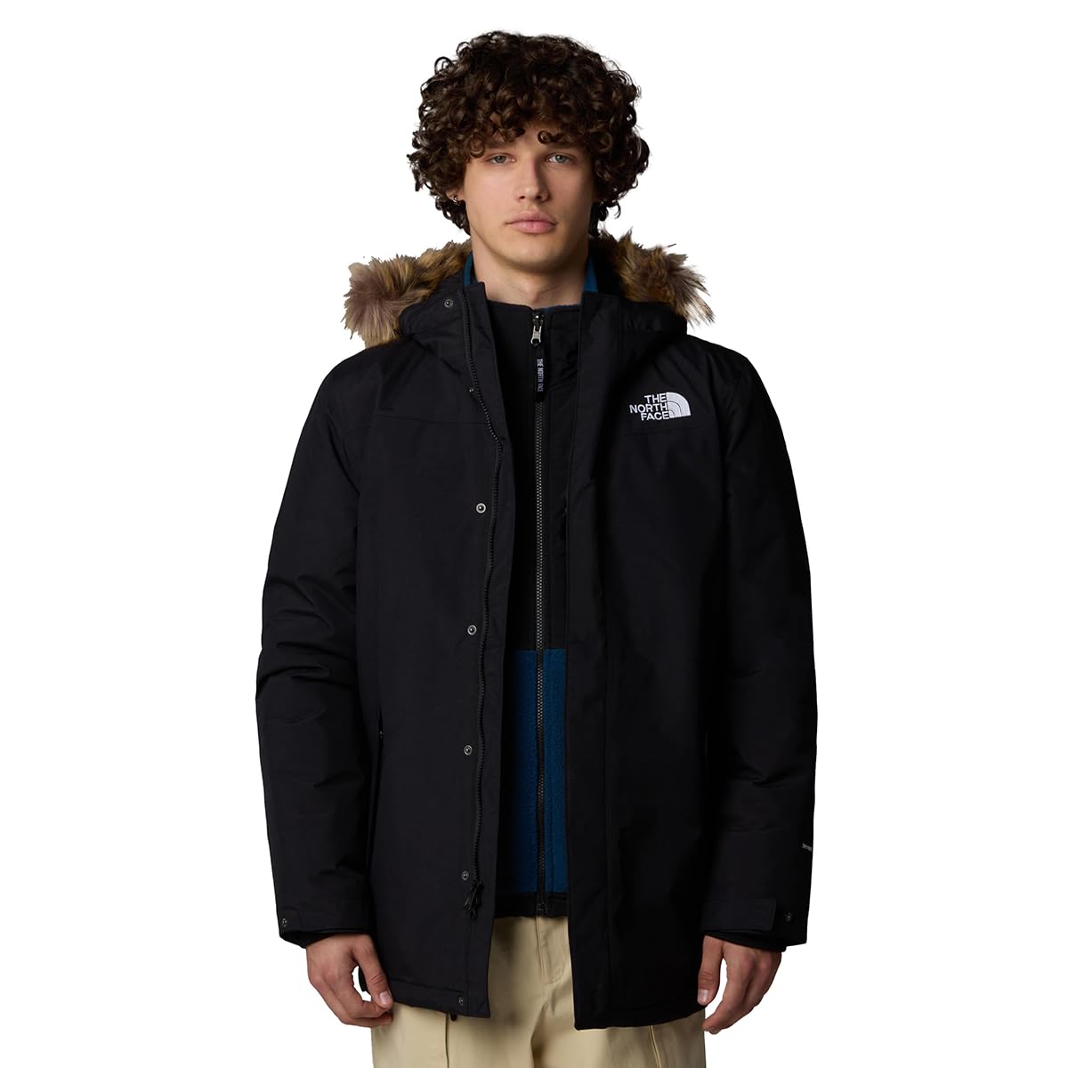 THE NORTH FACE Herren Zaneck Jacke – Größe M, Farbe TNF Black/TNF Black