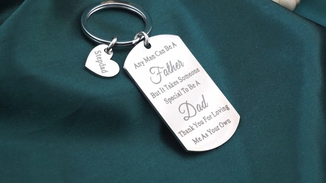 Regalos De Regalo Para Papá, Llavero Para El Día Del Padre Para El Nuevo Padre, Agradecimiento Al Padrastro, Regalos De Agradecimiento Para Papá, Regalos De Navidad, Cumpleaños, Boda, Día De San