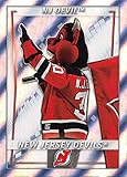 2020-21 Topps NHL Sticker #292 NJ Devil Mascot Foil New Jersey Devils Hockey Sticker Card (Mini, Thin, Peelable Sticker)