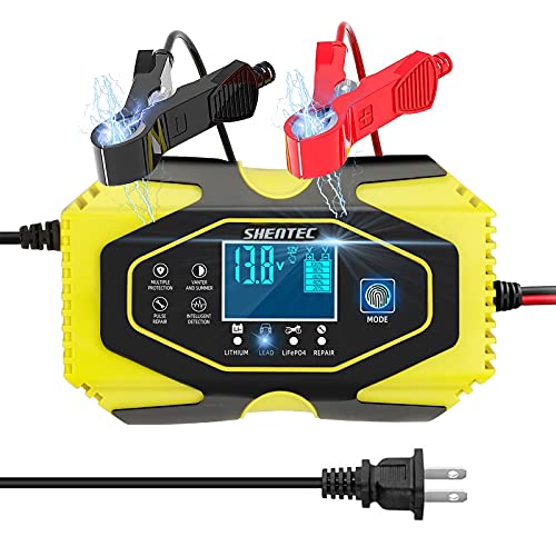 Shentec Car Battery Charger and Maintainer 12V 6A / 24V ...