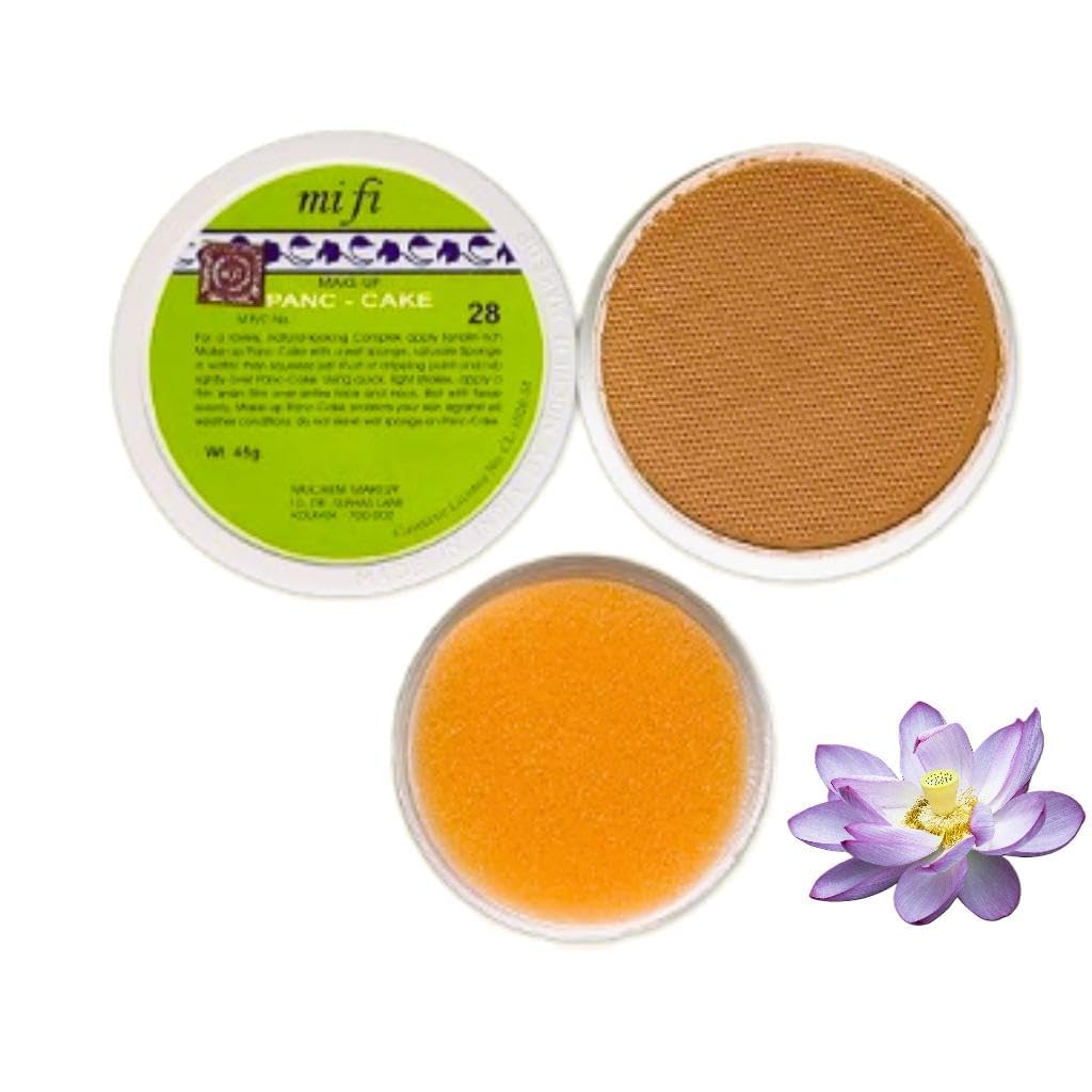 MiFi Pan Cake Makeup, Shade No. 28, 45g-image-4