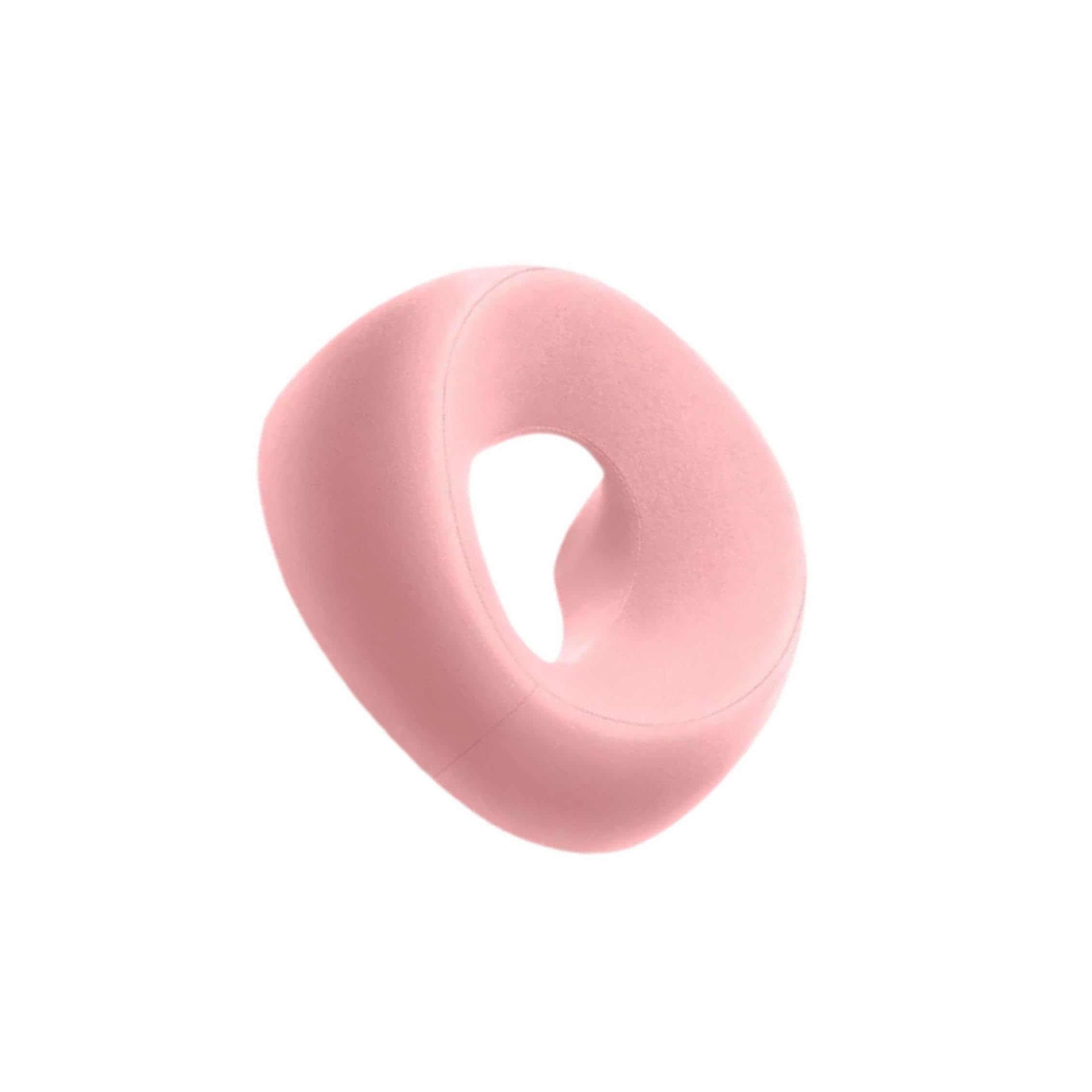 QUXVUIS Breathable Face Down Pillow Providing Comfort Features Anti Slip For Salon Massage Relaxation Needs Home Massage Pillow Adopts Zipper Home For Prone, pink, 26x6x13cm