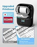 Phomemo M110 Label Printer, 3 Label Rolls Set, Upgraded Label Maker Machine for Phone and Windows/Mac(USB), Bluetooth Label Maker for Home, School, Office and Small Business - Image 8