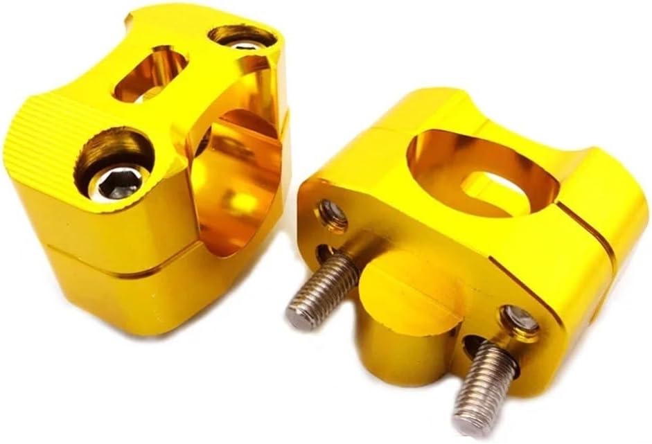 Motorcycle Clip Handle Bars Riser Motorcycle CNC Fat 1 1/8'' 28mm Handlebar Handle Bar Clamp Adapter Risers Taper For Pit Pro Dirt Motor Bike ATV Quad Motocross