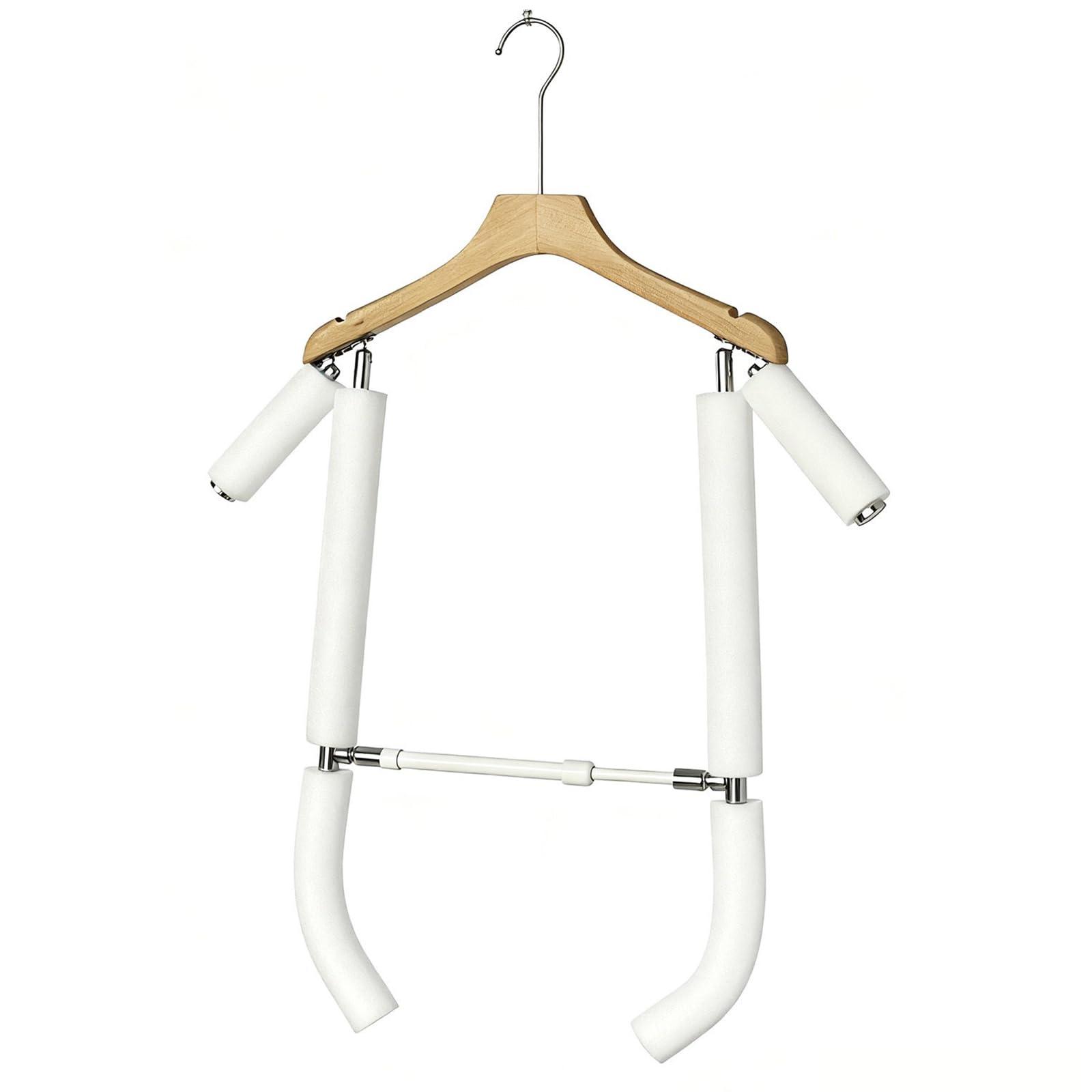 Verstellbarer Mannequin-Kleiderbügel mit flexibler Unterstützung für Kleidung Fotografie und Display