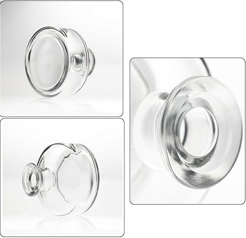 Miniatura 6 de Difusor de vidrio vacío recargable de 6.8 fl oz6.6 onzas, tarro difusor de frasco, contenedor de aromaterapia, aceites esenciales, accesorios de