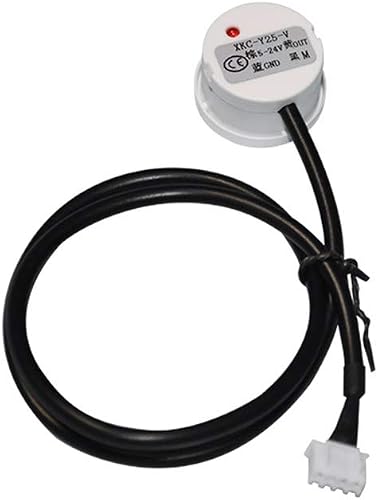 Taidacent Non-Contact Liquid Level Sensor Externally Attached Liquid Induction Level Switch Water Level Switch (NPN Output(5-12V))