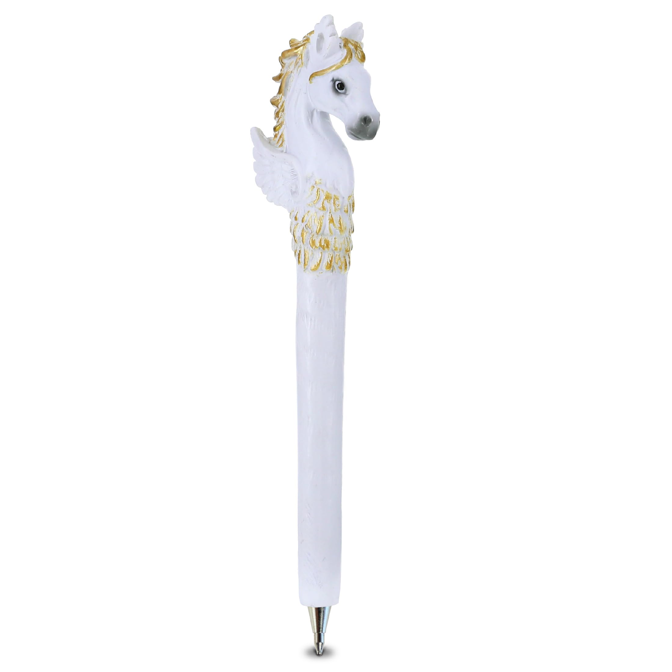 Pegasus Nowatorski długopis, zabawny i niepowtarzalny długopis dla dzieci i dorosłych, artykuły biurowe, kolorowy pegaz koń do pisania, instrument do szkoły i biura, dekoracja biurka