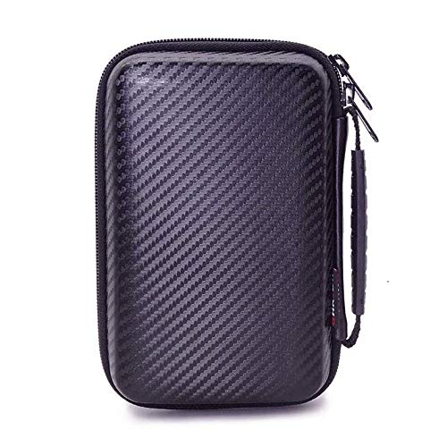 Hard Shell Diabetic Supplies Organizer Insulin Travel Carrying Case Bag for Lancets, Blood Sugar Test Strips, Lancing Device, Pen Needles, Glucose Meter, Medication, Pills, Alcohol Wipes Swabs (Black)