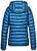 wantdo Women's Packable Down Jacket Lightweight Puffer Jacket Hooded Winter Coat Acid Blue Large