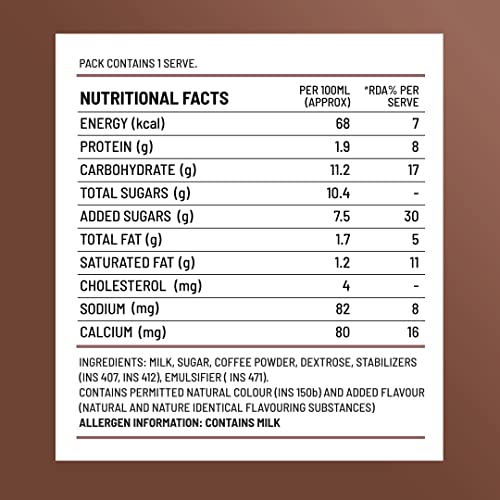 Sleepy Owl Hazelnut Cold Coffee | 230ml(200ml+30ml Extra) | Thicker, Bolder, Creamier | Made With Real Milk & Coffee | Ready-to-Drink | Real Ingredients | No Preservatives - Image 6