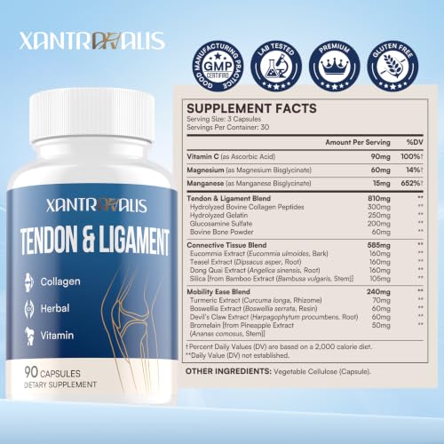 Xantravalis Tendon & Ligament Supplement