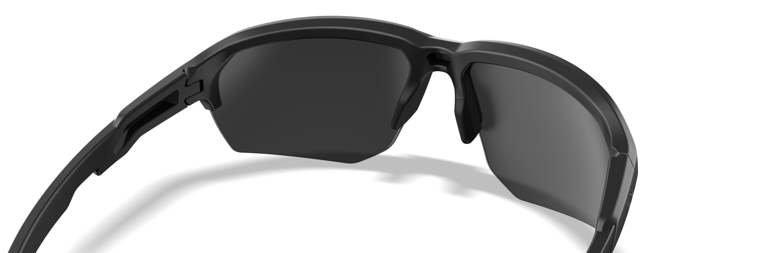 Wiley X JAKL - Gafas de sol balísticas, gafas de seguridad para hombres y mujeres, protección ocular UV para disparar y al aire libre (marco negro mate con lentes grises no polarizados CAPTIVATE™)
