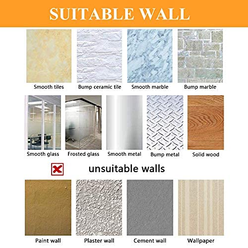 L-Sd - Barra de ducha sin taladrar de acero inoxidable para bañeras, diseño de teles, ajustable, 70-95 x 90-130 cm, ideal para vestuarios.