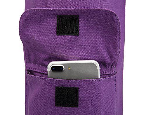 ELENTURE Yoga Mat Bag, Yoga Mat Carrier Full-Zip Exercise Yoga Mat Carry Bag for Women Men with Multi-Functional Storage Pockets and Adjustable Shoulder Strap - Thumbnail 2