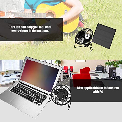 Mini ventilador portátil com porta de saída USB Ventilador USB para acampamento de viagens ao ar liv