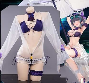 アズールレーン　チェシャー　水着　コスプレ衣装 Amazon.co.jp: [XIN XIN] コスプレ衣装 Azur Lane アズール