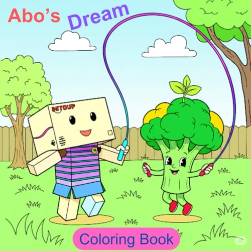 Abo’s Dream: coloring book image 2