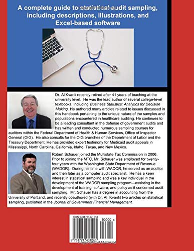 Handbook for Healthcare Auditors: Methods and Issues Related to Statistical Sampling