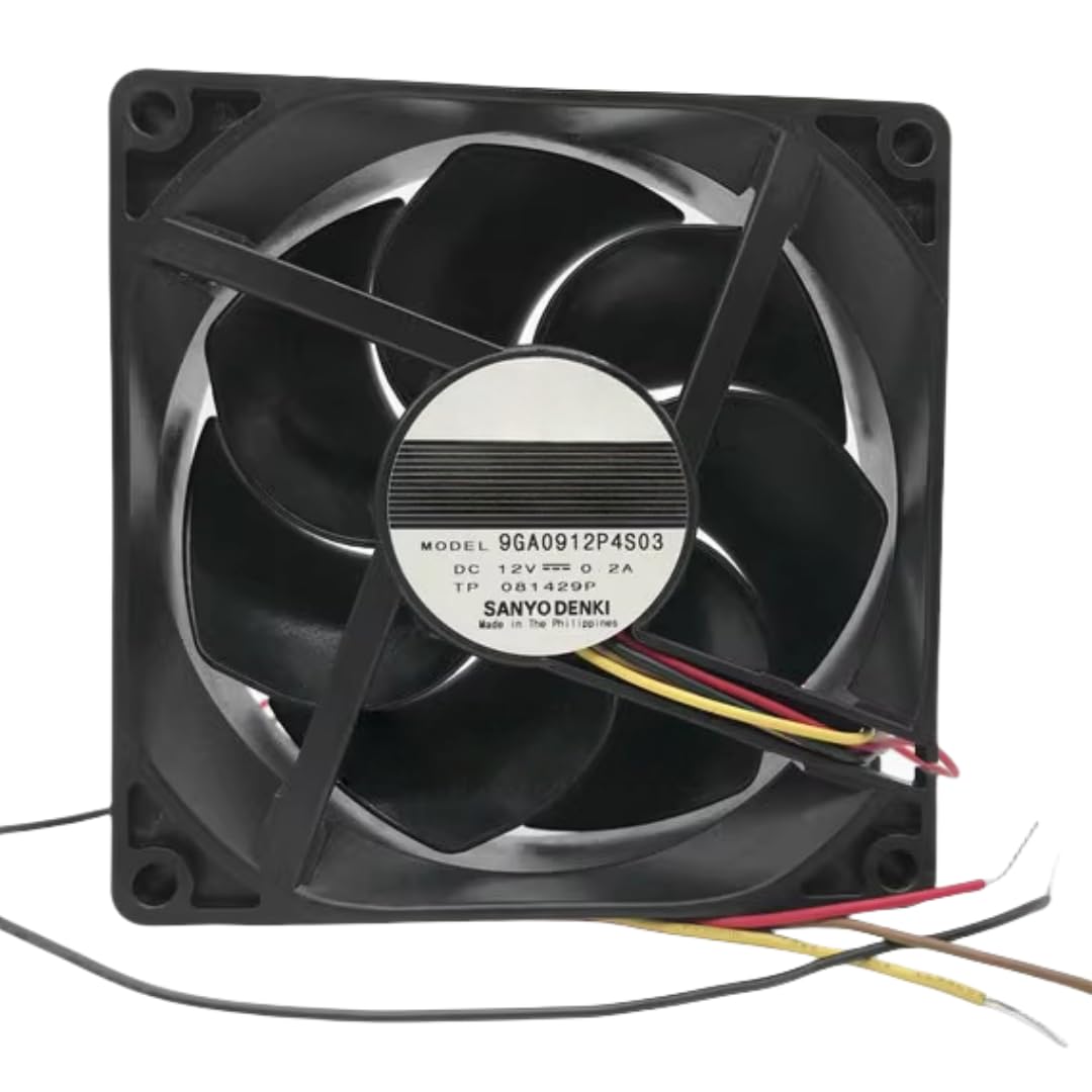 PEQYUACTE 9GA0912P4S03 DC12V 0.2A 9025 Cooling Fan 90x90x25MM
