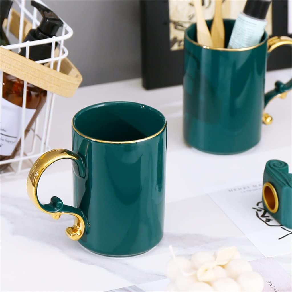 Set Nordic Bathroom Bathroom Toilet wash Combination Set Household Ceramic mouthwash Cup