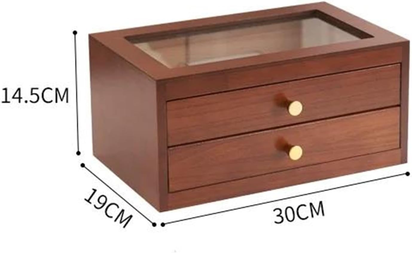 Jewelry Box Organizer Ring Box Solid Wood Multi Layer Jewelry Box Drawer Organizer Storage Box Display Boxes Jewelry Organizer Jewelrys Organizer Ring Boxes For Jewellery