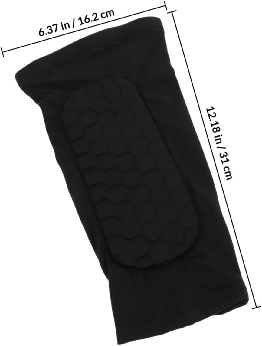2pcs Soccer Shin Guard Sleeves Honeycomb Eva Padding Breathable Stretch Calf Compression Socks for Men Adults Outdoor Sports
