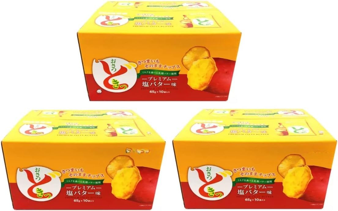 Amazon | コストコ 限定味 おさつどきっ プレミアム塩バター味 65g