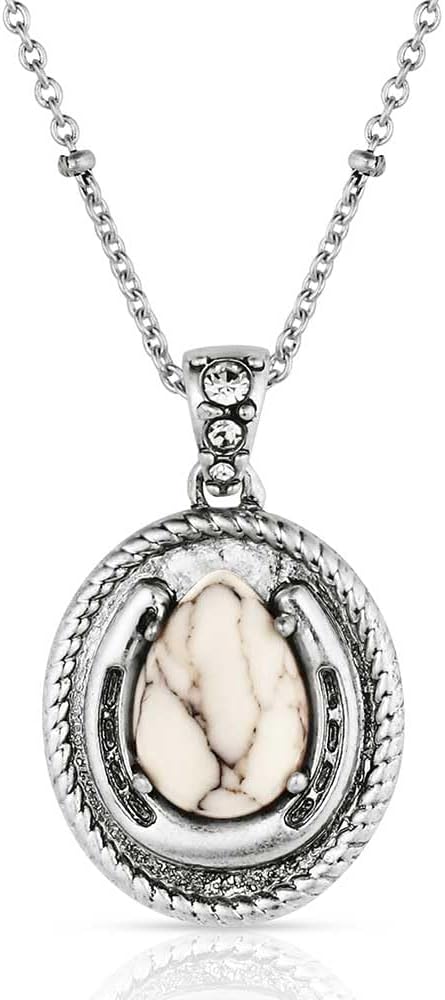 Montana Silversmiths Western Lifestyle Women's Horseshoe Necklace