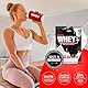 Honest Whey Protein (Zartbitter Orange) 1 x 820 g. 12,5% Isolate Anteil. Instant lösliches Eiweiss Protein Pulver mit EAA & BCAA aus frischer Weidemilch.