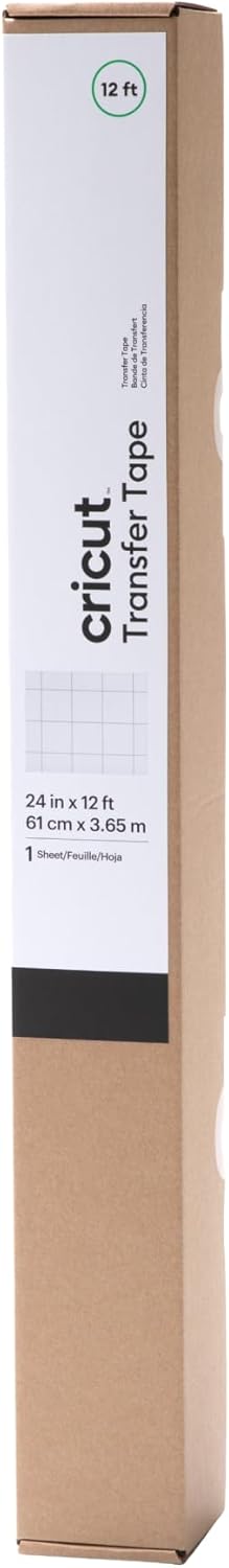 Cricut Transfer Tape (24 in x 12 ft) - Compatible Venture
