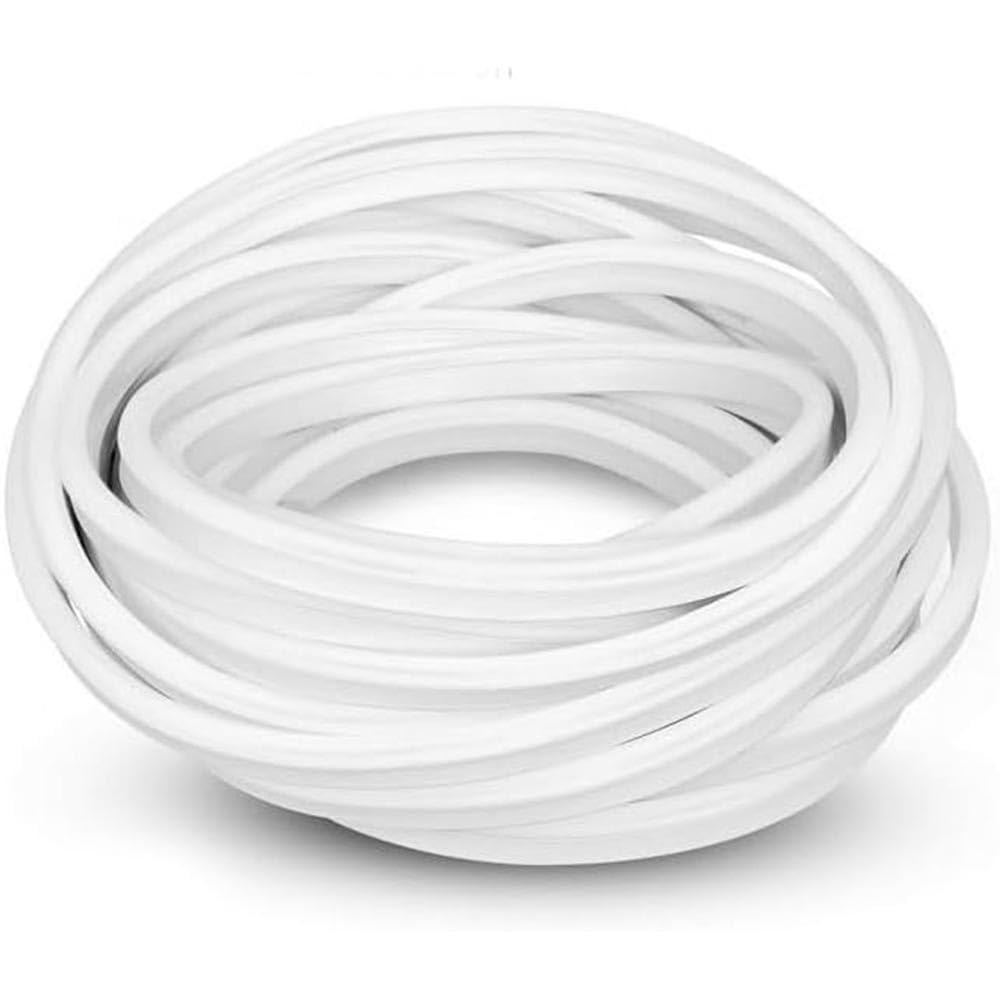 Vetrineinrete® Strip led neon flex striscia curvabile modellabile 600 led decorativa 5 metri luce bianca fredda o calda ip65 waterproof (Luce Calda 3000k) E12