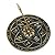 Rome RM2304 Brass Rosette Sundial
