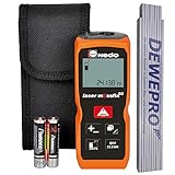 messfix 50 Messbereich von 0,05 m bis 50 m, Messgenauigkeit von ± 2,0 mm