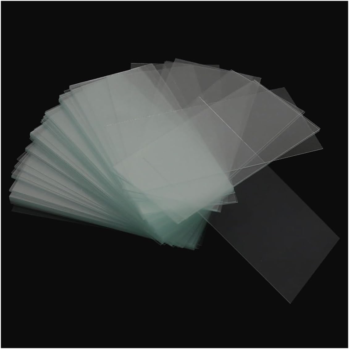 Microscope Accessories Kit 100Pieces Microscope Cover 24x50mm Blank Slides 0.13-0.17mm Thickness with Box Microscope Slides