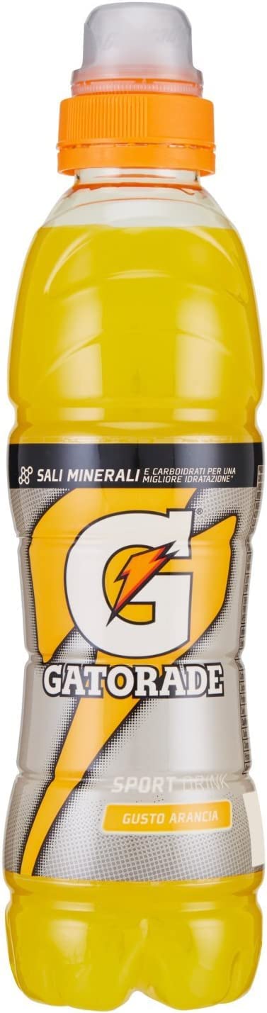 Gatorade Arancia Bevanda Energética, 24 unidades, color naranja