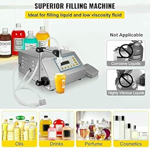 Machine remplissage liquide électrique pour éviter les pertes de dosage - 3