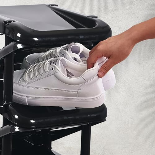 Kuber Industries Stackable 4 Tier Plasti - Image 7 of 8